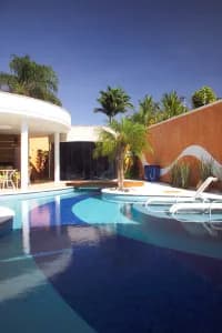 Piscina, alma e coração de uma casa