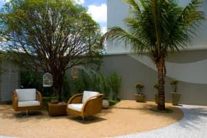 Beleza e funcionalidade no jardim
