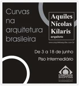 Campinas Shopping apresenta a exposição Curvas na Arquitetura Brasileira