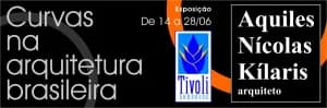 Exposição Curvas na Arquitetura Brasileira de volta ao Tivoli Shopping