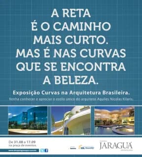 Exposição Curvas na Arquitetura Brasileira em Araraquara-SP