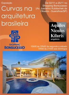 Exposição Curvas na Arquitetura Brasileira