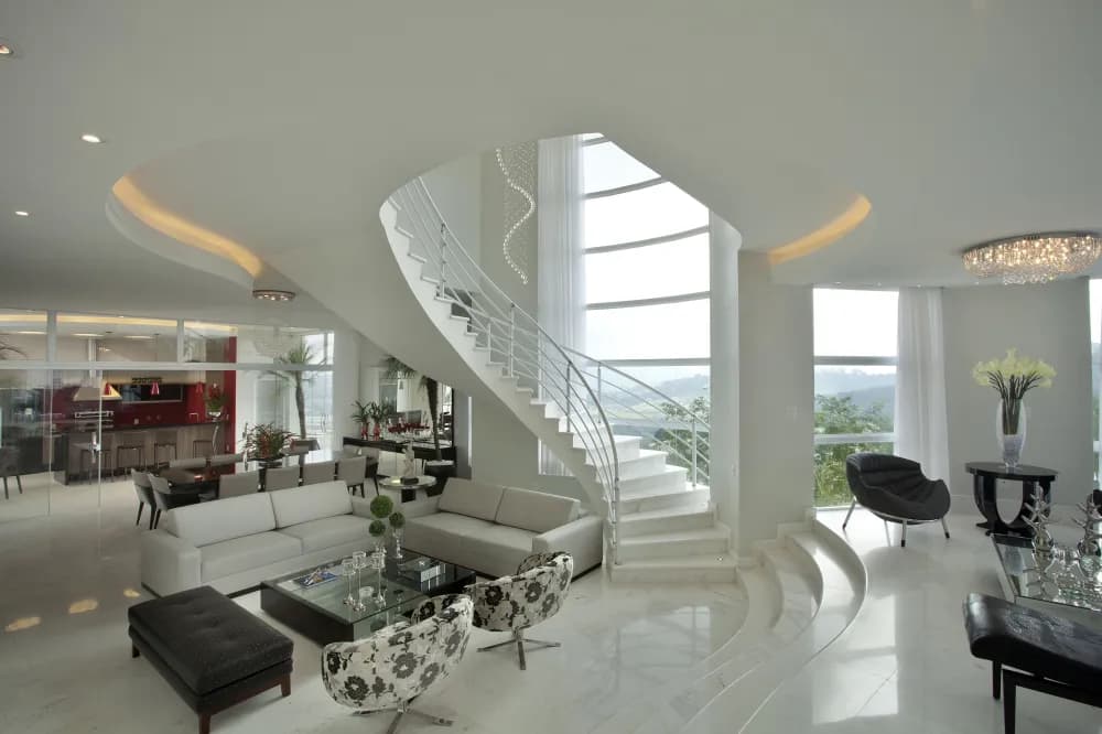 Escadas: um passeio arquitetônico