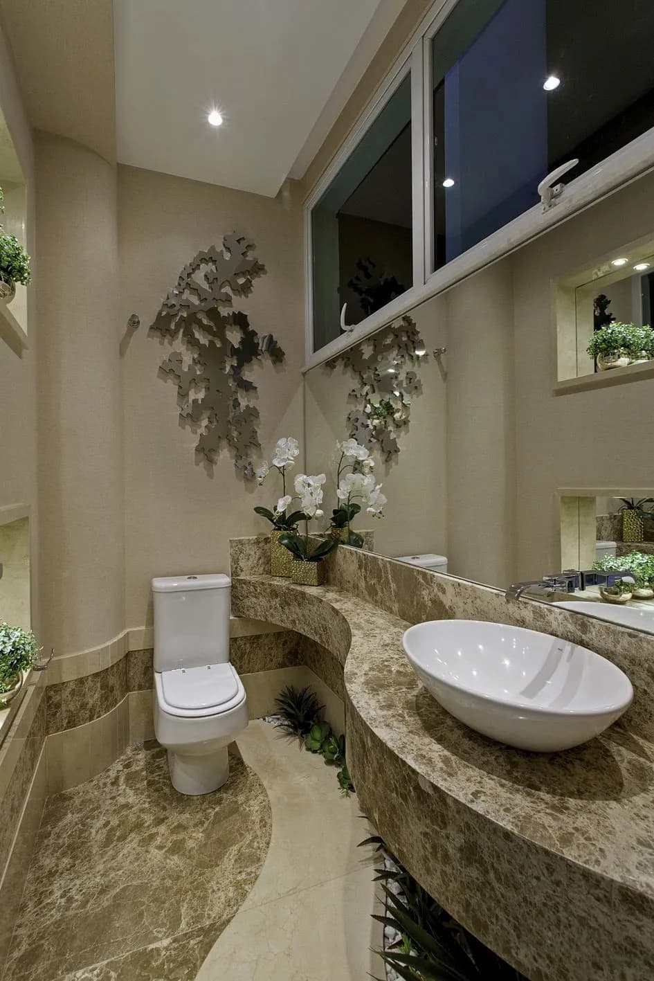 Design e criatividade em banheiros e lavabos