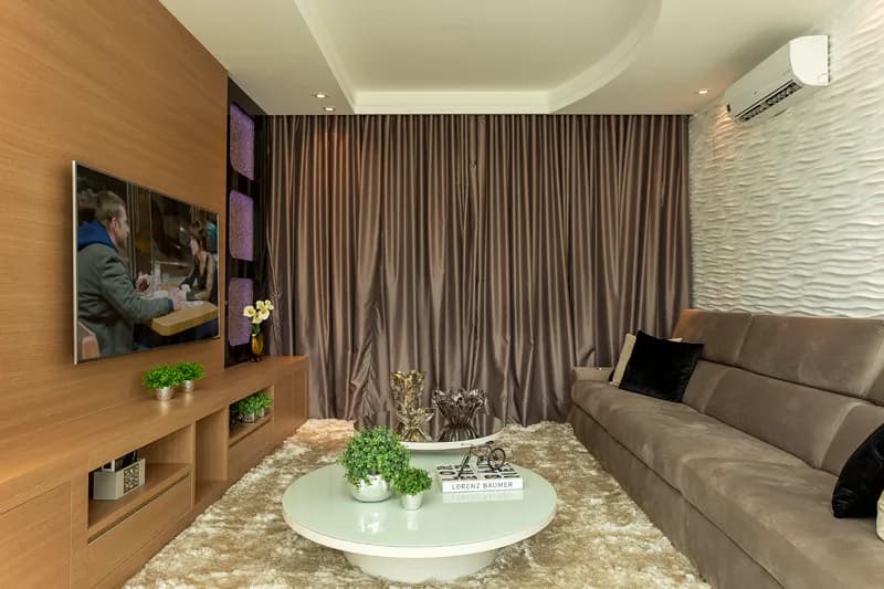Home theater confortável