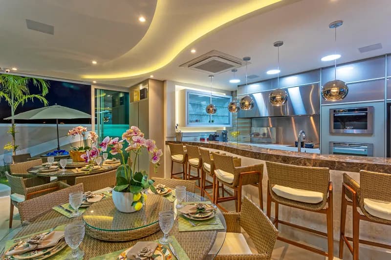 Espaço gourmet ou cozinha?