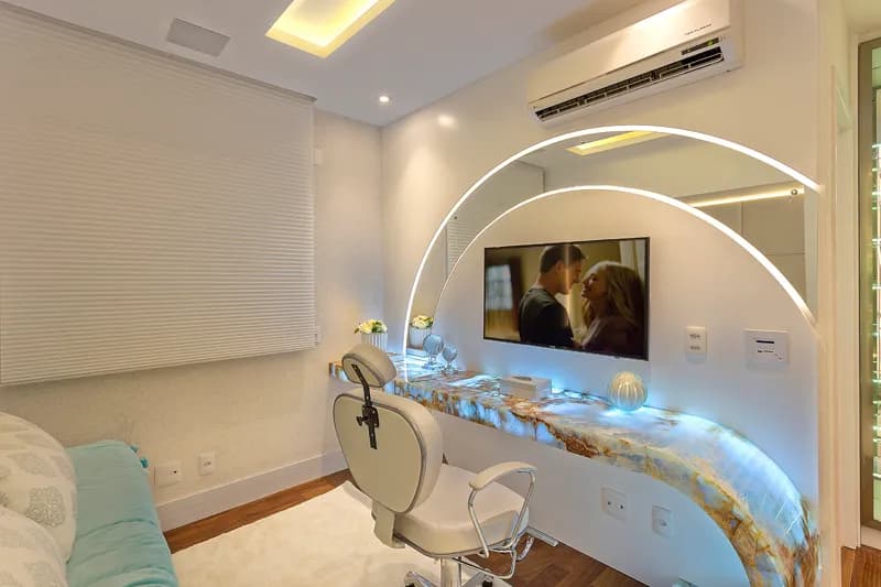 O quarto turquesa