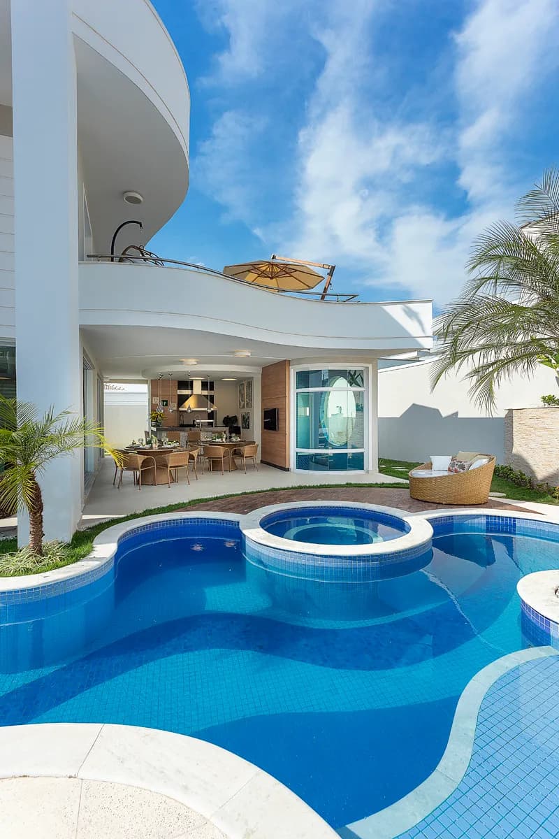 Piscinas orgânicas em projetos arquitetônicos