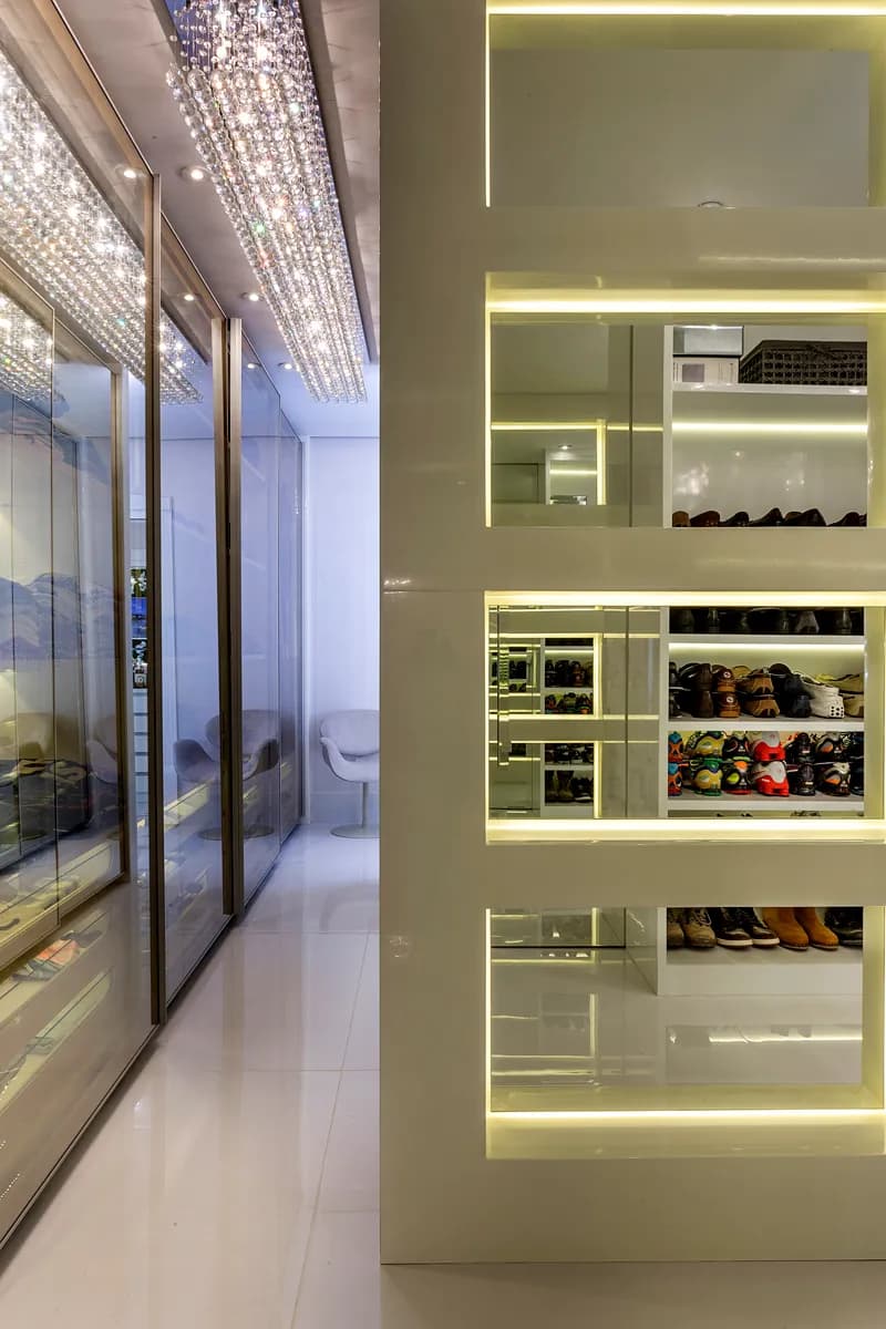 Os closets no design de interiores