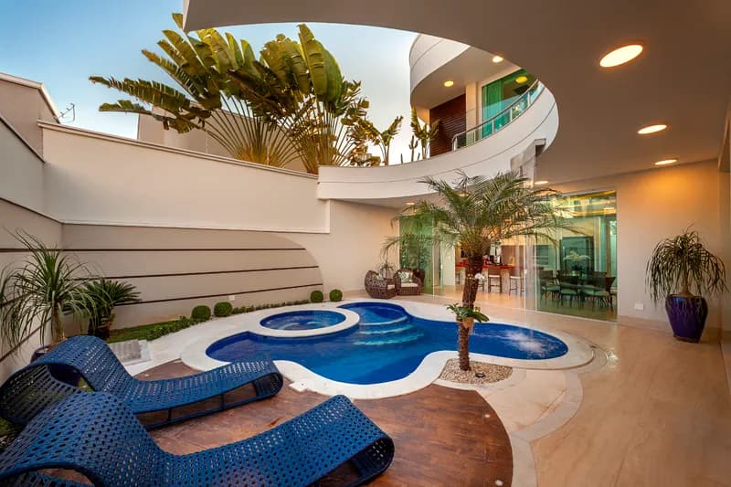O elemento água na arquitetura da Casa Diamante