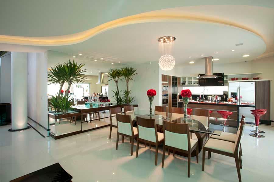 Neoclássica e contemporânea – design de interiores