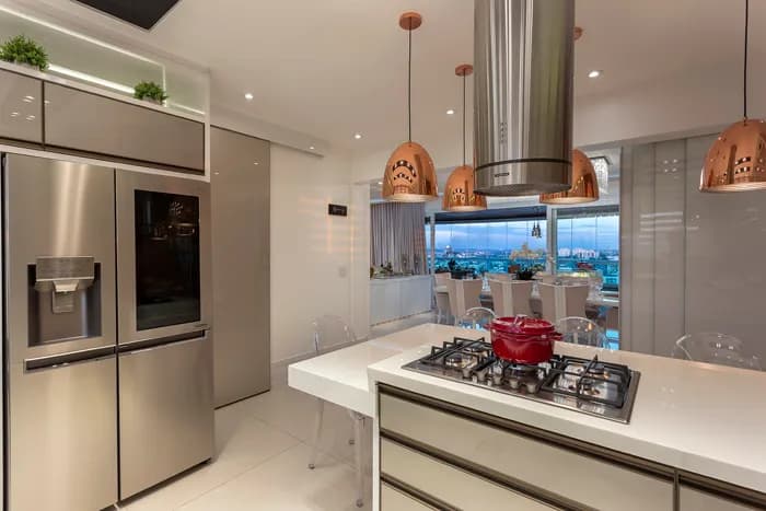 Cozinha contemporânea – design de interiores
