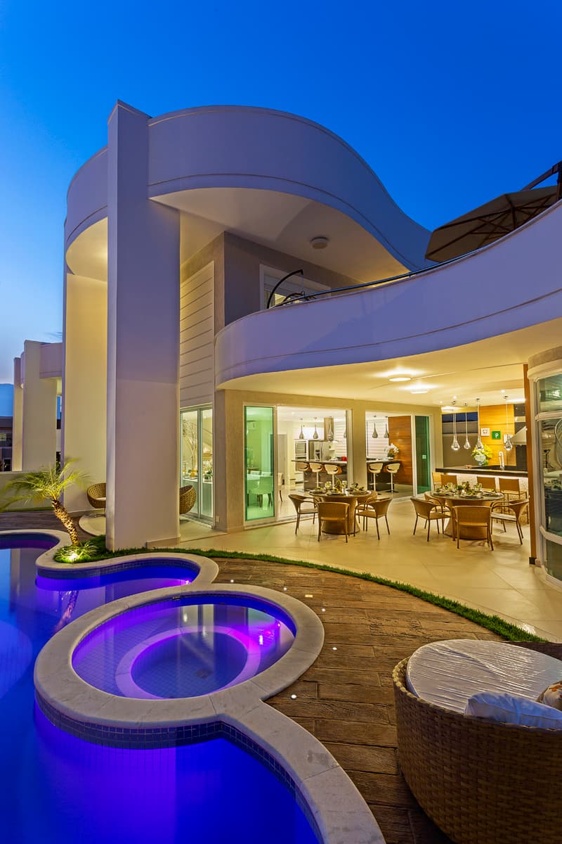 Lazer que encanta – arquitetura das curvas