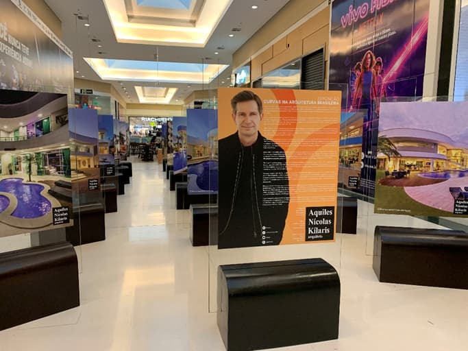 <strong>Polo Shopping Indaiatuba recebe exposição “Curvas na Arquitetura Brasileira”</strong>