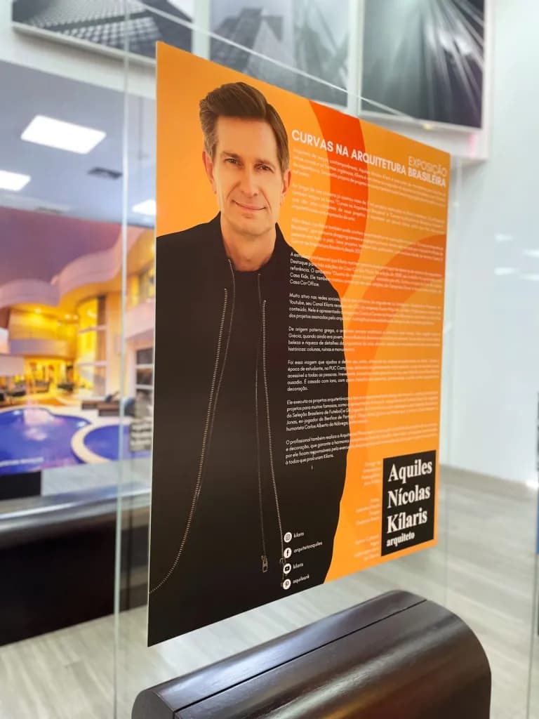 Exposição Curvas na Arquitetura Brasileira chega ao Shopping  Boulevard Metrô Tatuapé