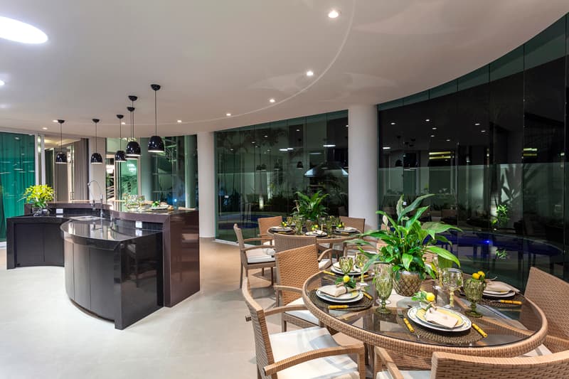 Arquitetura enaltece espaços gourmet