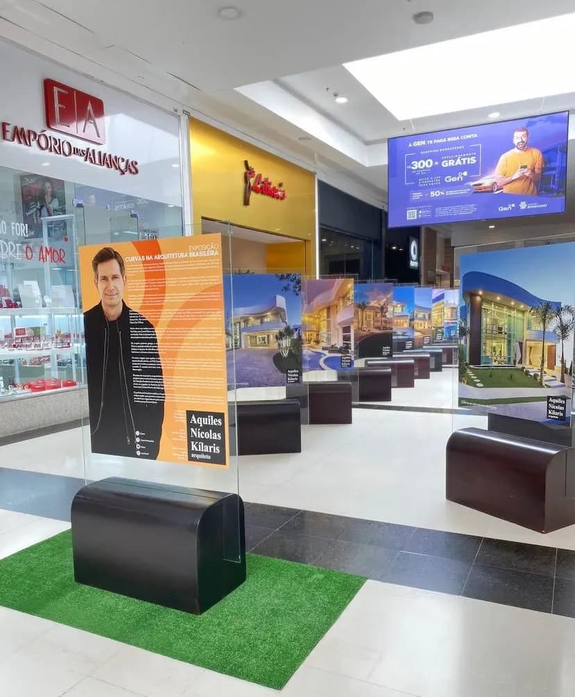 Exposição Curvas na Arquitetura Brasileira chega a Guarulhos