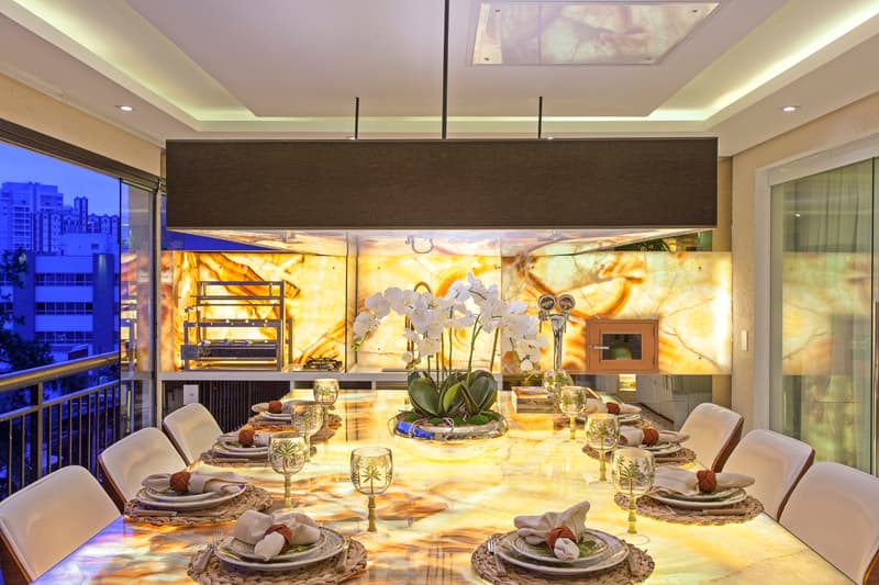 Varanda gourmet- vedete nos projetos de design de interiores