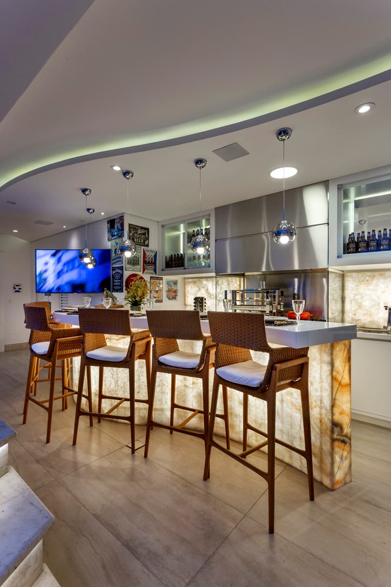 Gourmet nas alturas – arquitetura de interiores