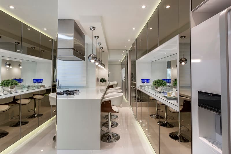 Design de interiores nas cozinhas contemporâneas