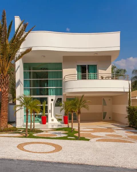 Arquitetura das curvas em concreto esculpido