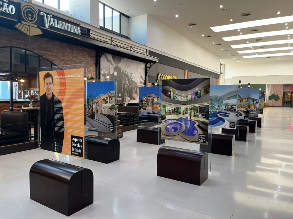 Exposição Kílaris no Tívoli Shopping