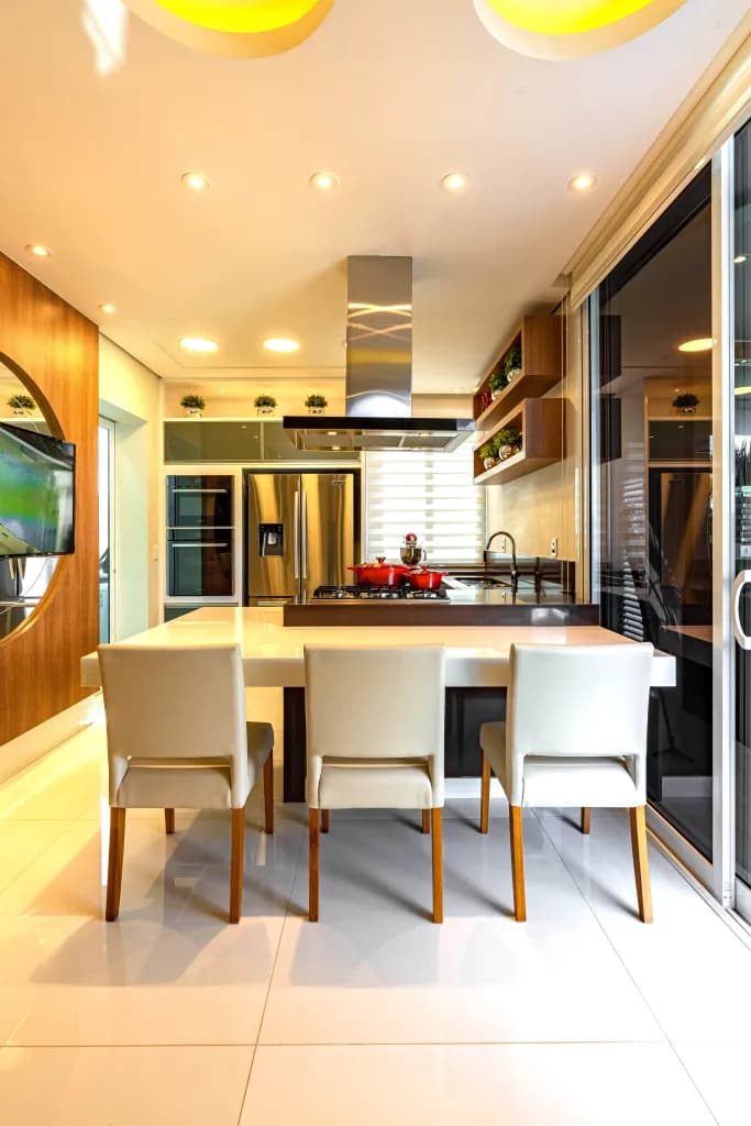 Cozinhando com vista