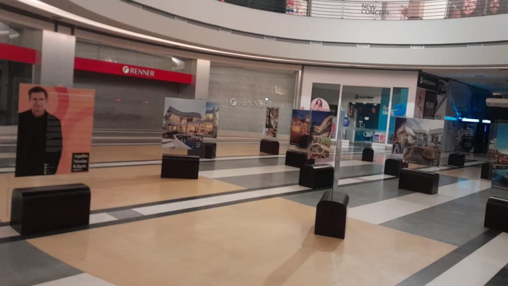 Shopping Boa Vista recebe exposição do arquiteto Aquiles Nícolas Kílaris