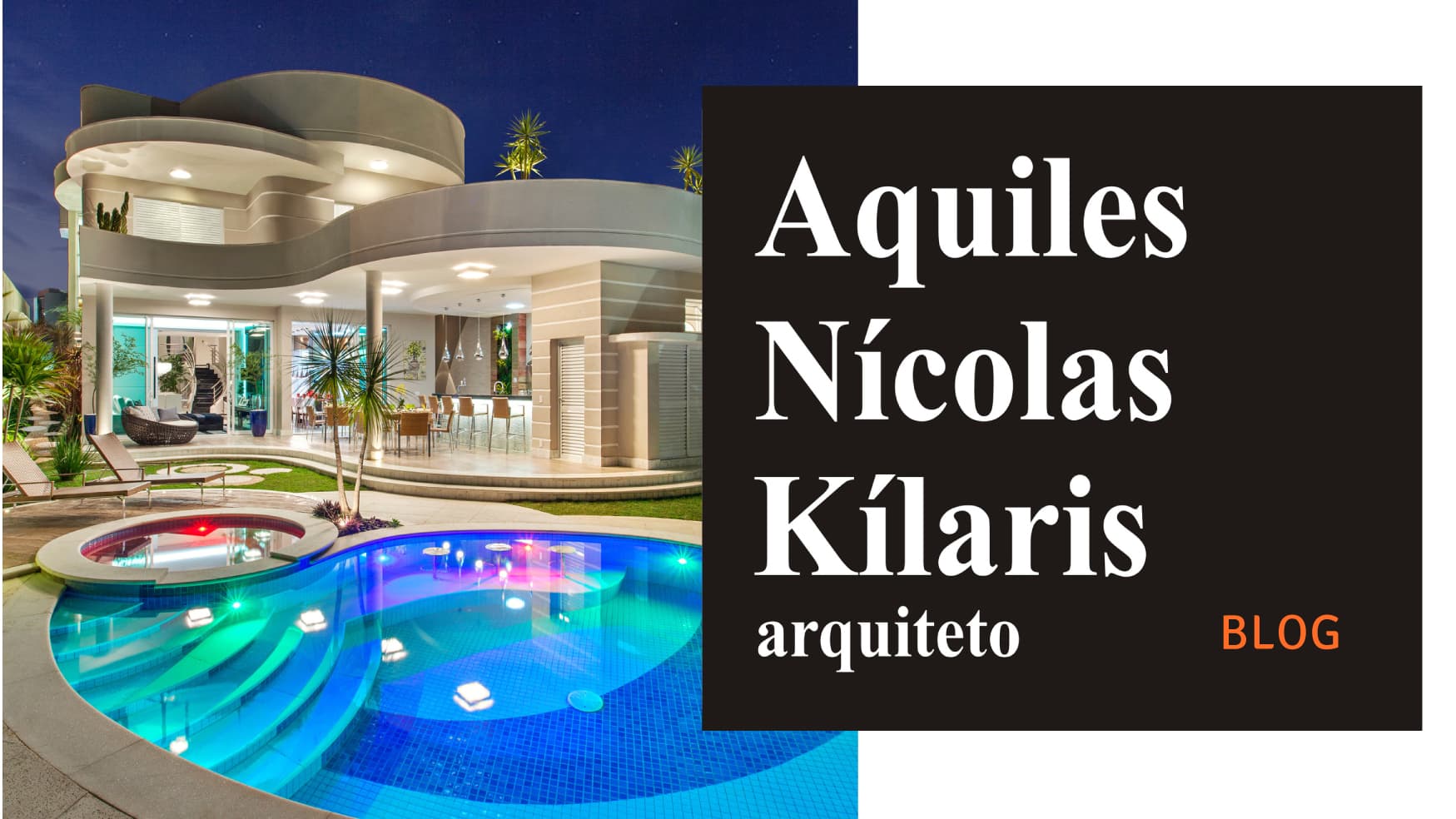Arquiteto Aquiles Nícolas Kílaris · Blog