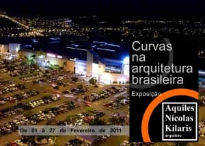 Exposição Curvas na Arquitetura Brasileira em Sorocaba