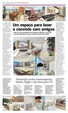 Um espaço para lazer e convívio com amigos