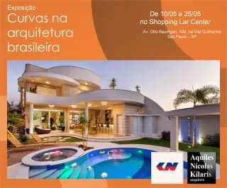 Exposições fotográfica "Curvas na Arquitetura Brasileira"