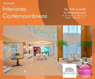Exposição Interiores Contemporâneos em SP