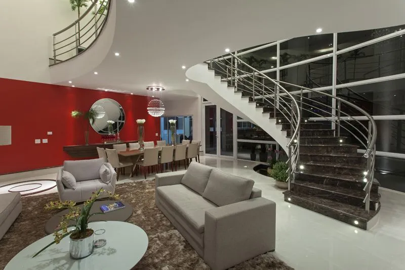 Arquiteto Aquiles Nícolas Kílaris - Casa Flora - Living