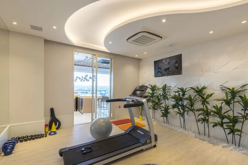 Arquiteto Aquiles Nícolas Kílaris - Apartamento Paris - academia