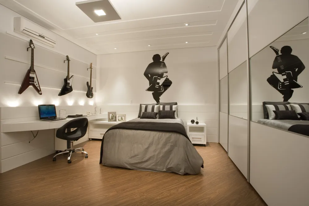 Arquiteto Aquiles Nícolas Kílaris - Casa Imperador - quarto músico