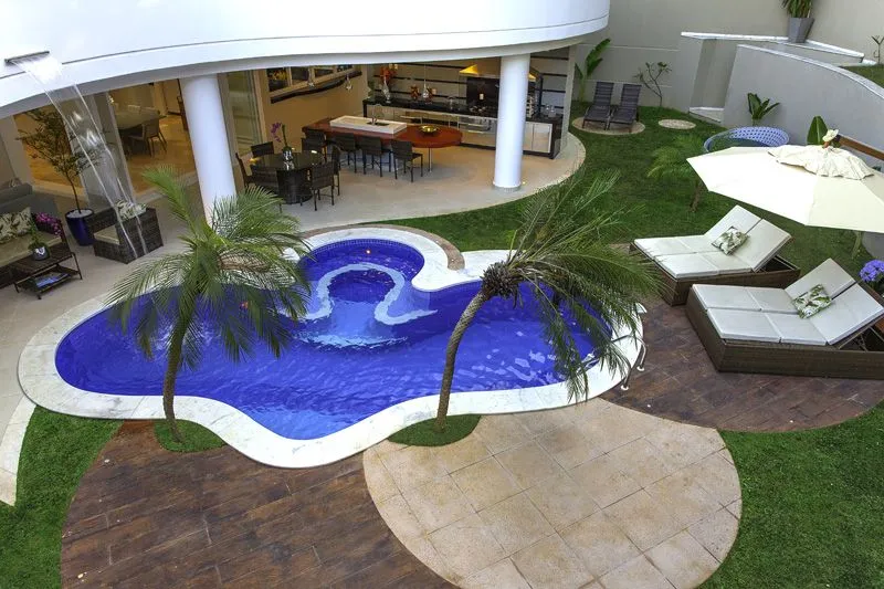Arquiteto Aquiles Nícolas Kílaris - Casa Beverly Hills - piscina