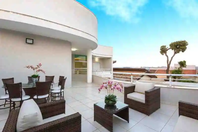 Arquiteto Aquiles Nícolas Kílaris - Casa Novo Mundo - terraço