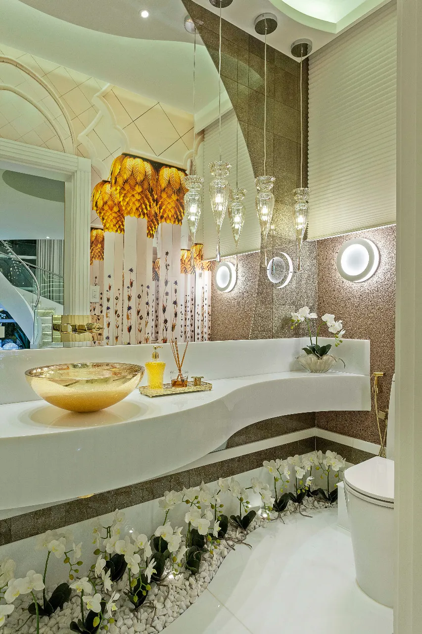 Arquiteto Aquiles Nícolas Kílaris - Casa Real - lavabo
