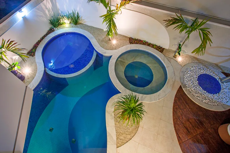 Aquiles Nícolas Kílaris - Casa Orquidea - piscina