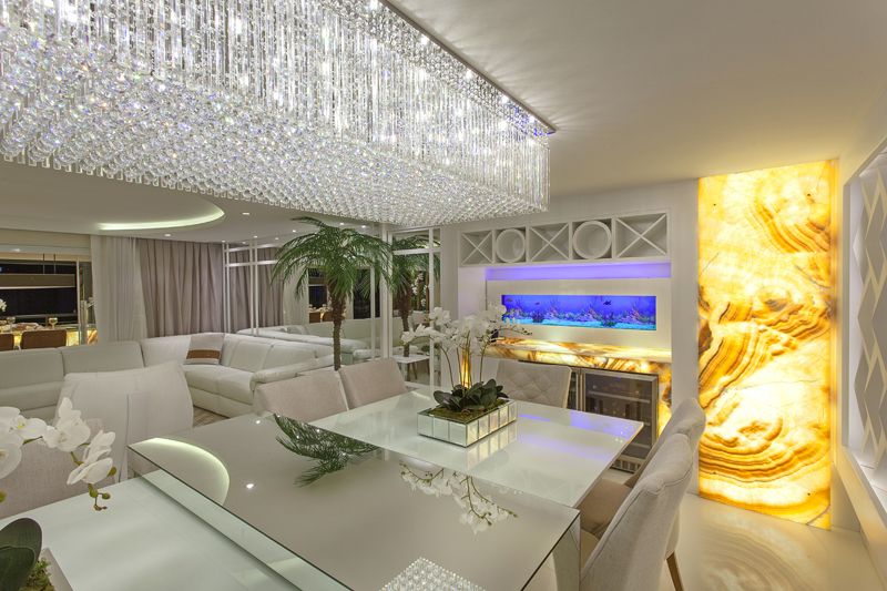 Arquiteto Aquiles Nícolas Kílaris - Apartamento Golden - jantar